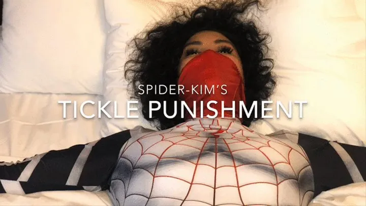 Spider-Kim's tickle punishment