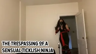 THE TRESPASSING OF A SENSUAL TICKLISH NINJA