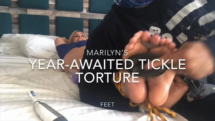 Marilyn's year-awaited tickle - feet