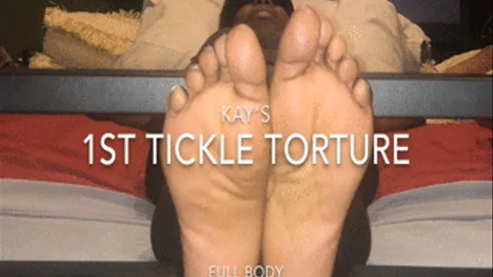 Kay's 1st tickle - full body