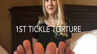 Katsoles' 1st tickle (FEET)