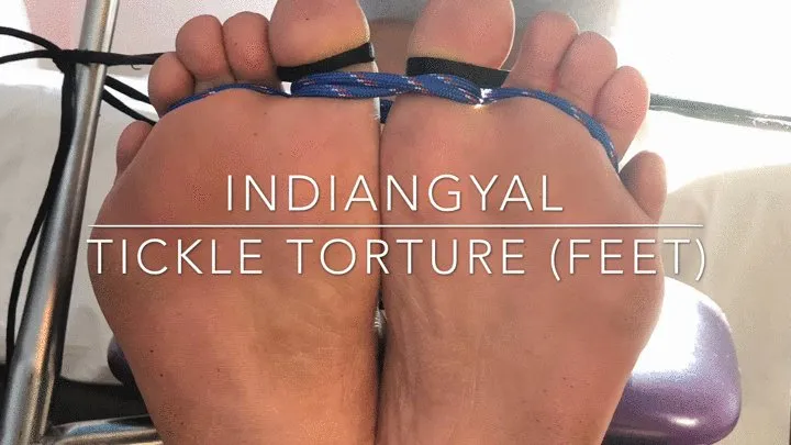 indian gyal's tickle - feet 1
