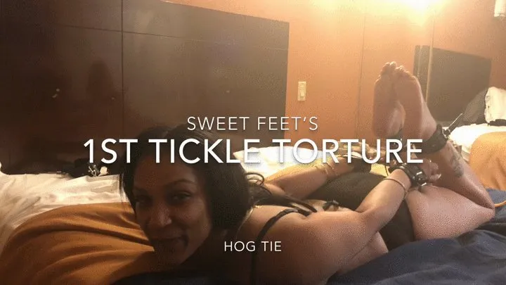 sweet feet's 1st tickle - HOGTIE