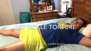 Analise's first tickle - SPREAD EAGLE 2