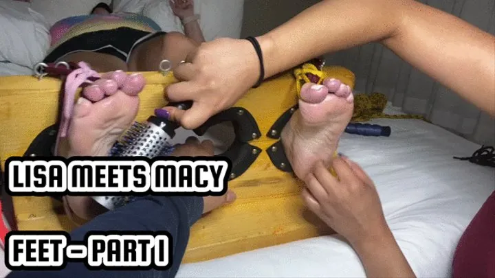 LISA MEETS MACY - FEET - PART 1