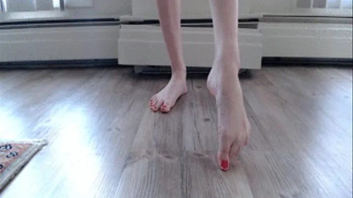 High Arched Feet Flexing