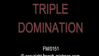 Triple domination