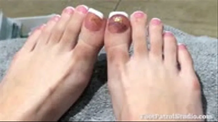 Pedicure Voyeur with Bri Babi