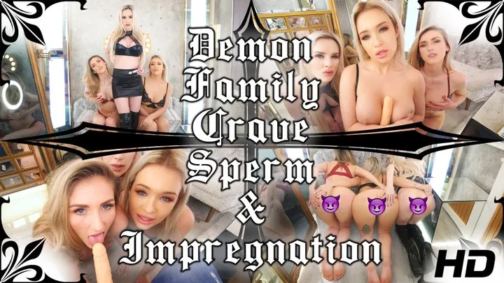 Step-Brother Impregnates Demon Sisters in POV