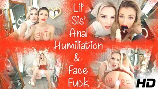 Young Step-Sister Anal Humiliation & Facefuck