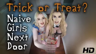Cumsluts Get Big Dick Halloween Treat