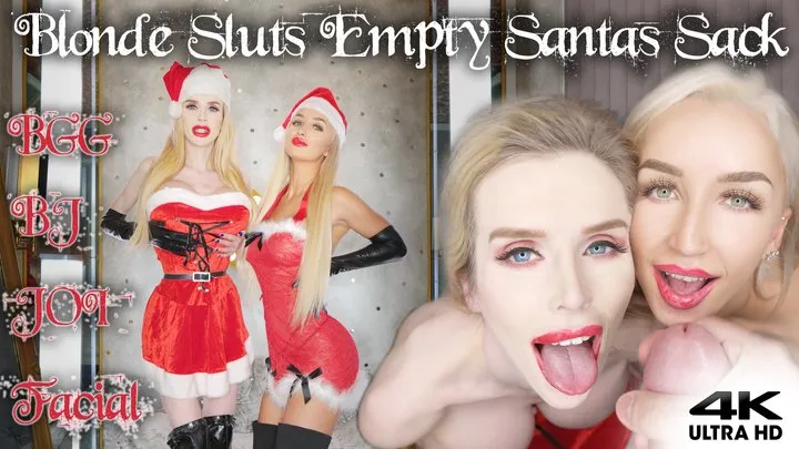 Santas Sexy Sluts Drain Your Balls With Titjob, BJ & Facial