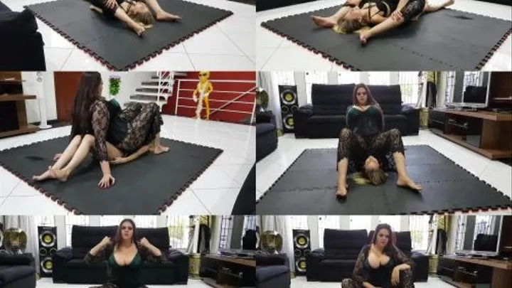 BELLY SITTING - INTERNATIONAL - VOL #19 - GIANT GIRL AMAZON CINTHYA - NEW MF MAR 2019 - CLIP 6