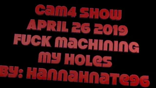 cam4 april 26th fuck machining my holes