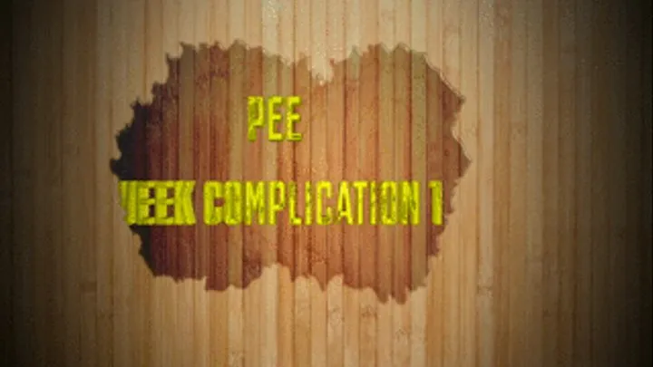 pee week complilation