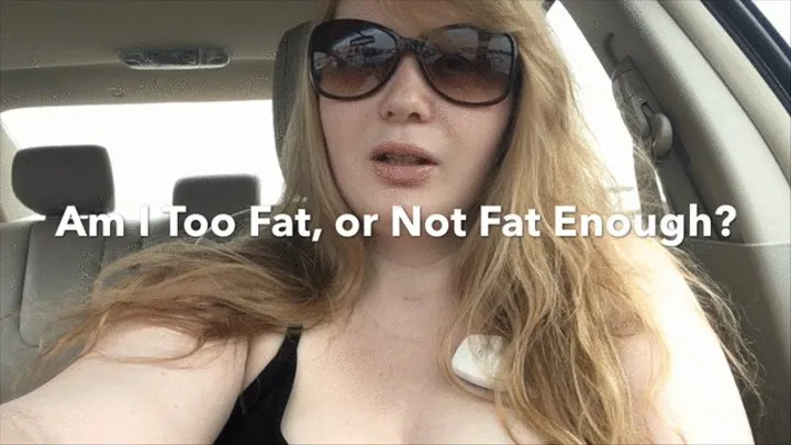 BBW Too Fat To Walk Up a Hill?