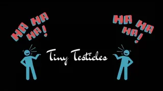 Tiny Testicle Humiliation - Audio Only - Lilith Taurean Laughs At Your Tiny Testicles