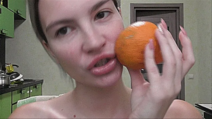 SWALLOWING NEW YEAR'S TANGERINES!