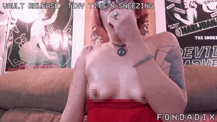 Vault Release: Tiny tits n' sneezing
