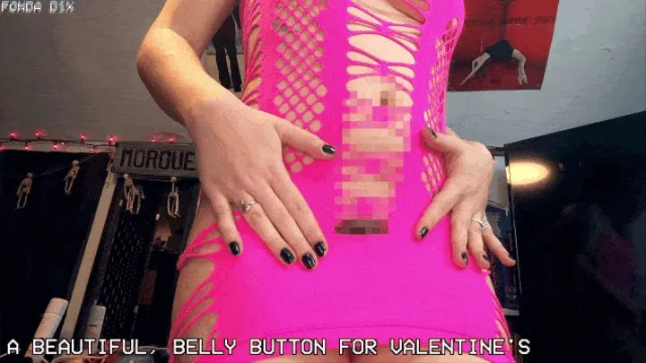 A beautiful belly for Valentine's