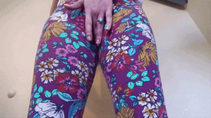 Floral camel toe