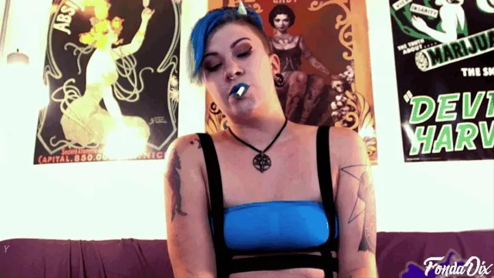 Vault Release: Fonda Bluedevil teases you while she smokes