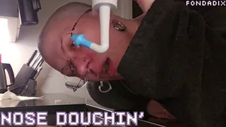 Nose douchin'