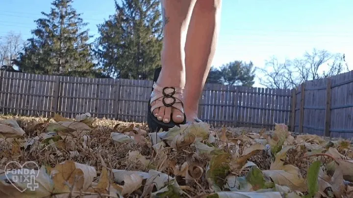 Step-Sister's Foliage Covered Feet