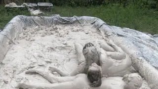 mudfight threesome