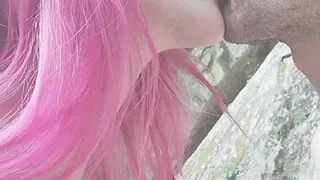 outdoor fucking by the waterfall