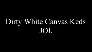Dirty White Canvas Keds JOI