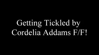 Getting Tickled by Cordelia Addams!