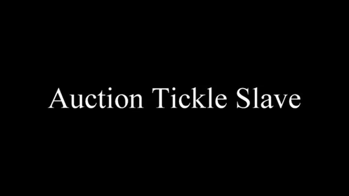 Auction Tickle Slave Macy Niokle's 1st time getting tickle MFF Part 1