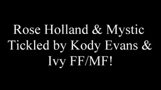 Rose Holland and Mystic Tickled by Kody Evans and Ivy. FFMF!