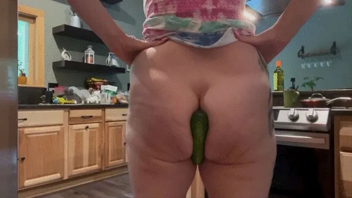 MILF and the cucumber Part 1