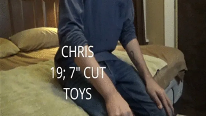 Chris: Used By A Vibrator And Dildo