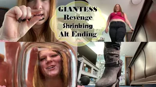 Giantess Revenge Shrinking Alt Ending