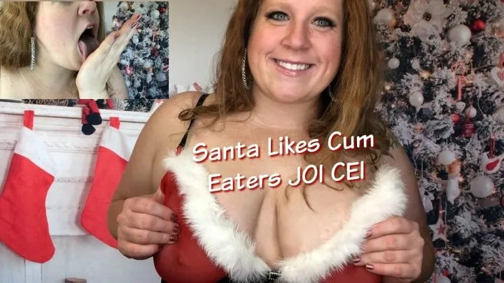 Santa Loves Cum Eaters JOI CEI