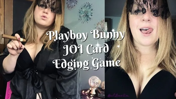 Playboy Bunny JOI Card Edging Game