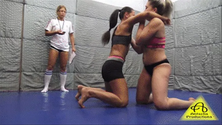 Aisa vs Rage competitive female grappling match