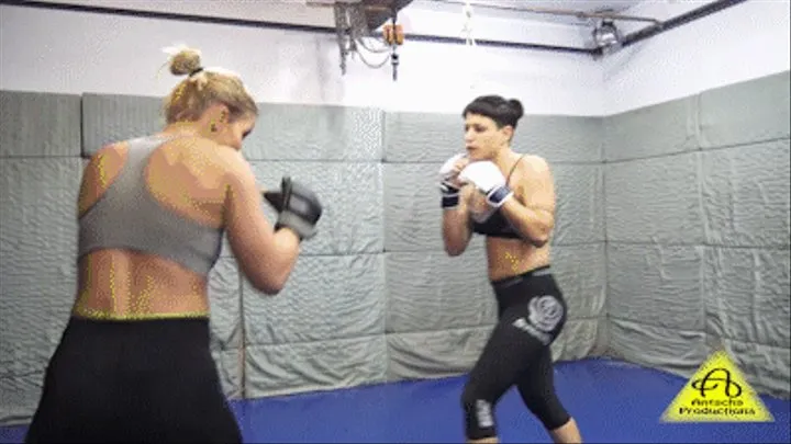 Sheena vs Miss Kay O MMA Fight