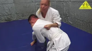 Nikki vs Ati judo gi match 2