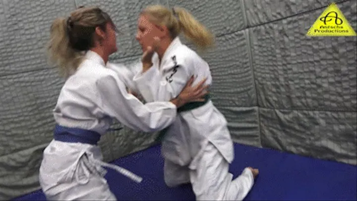Princess Nikki vs Tatjana JudoGi match