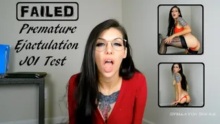 Failed - Teacher's Premature Ejaculation JOI Game