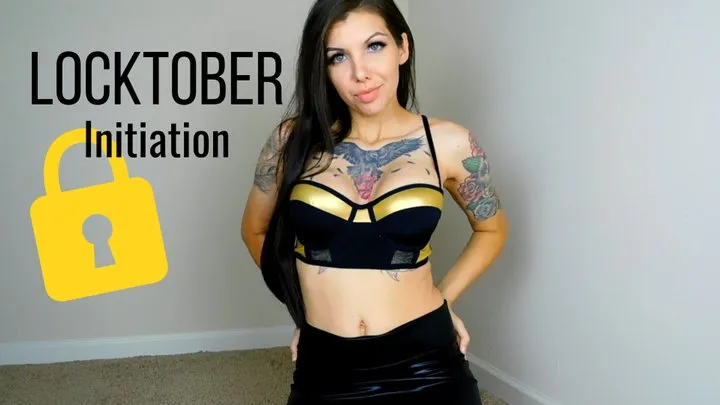 Locktober Initiation - Month in Chastity