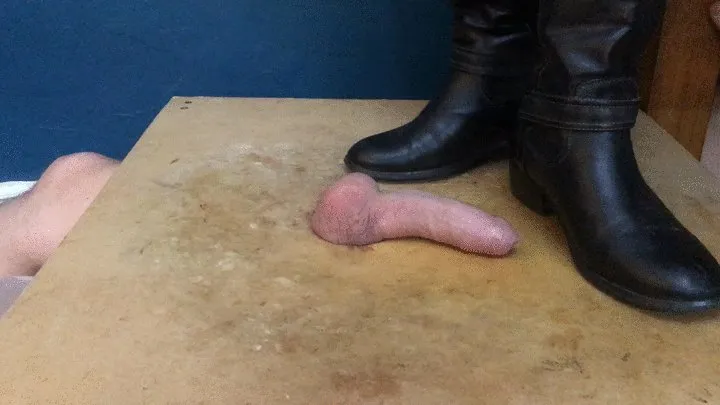 Cum on my boots