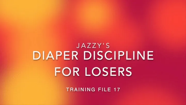 Jazzy's Diaper Discipline Training File 17