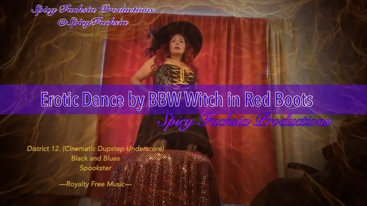 Erotic Dance by BBW Witch in Red Boots