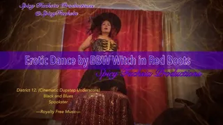 Erotic Dance by BBW Witch in Red Boots,