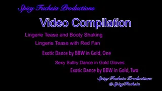 Lingerie Tease Video Compilation,